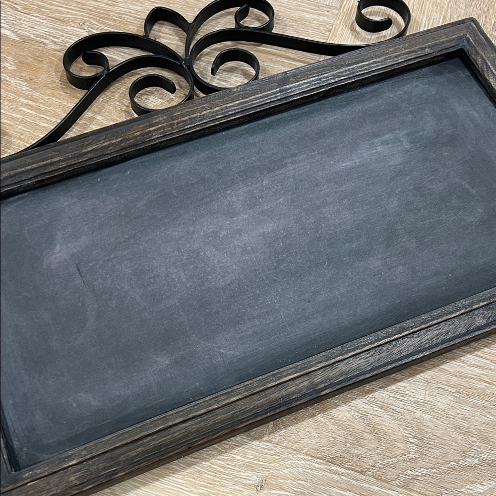 Decorative Black Chalkboard Sign 18x10 - Picture 2 of 4